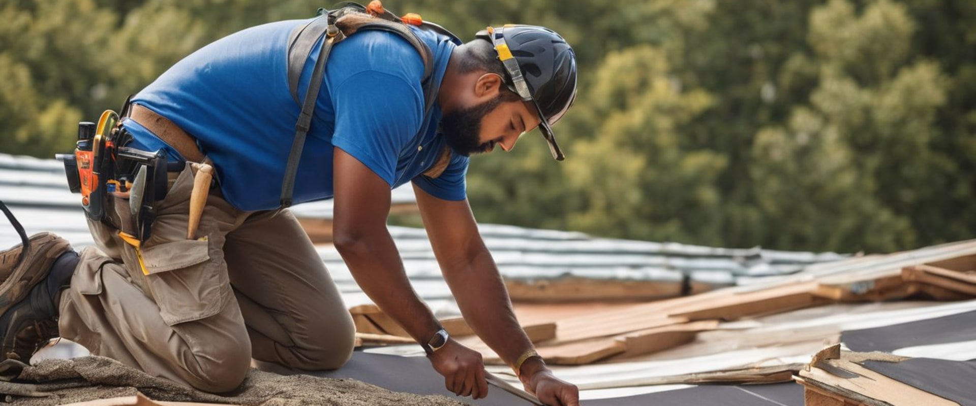 How do you describe roofing on a resume?